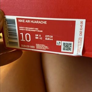 Nike huaraches women’s size 10